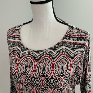 Chico's Size 0 Small 3/4 Sleeve Lightweight